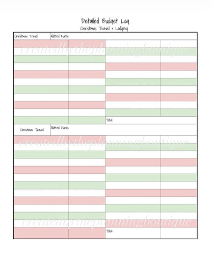 2026 Christmas Planner