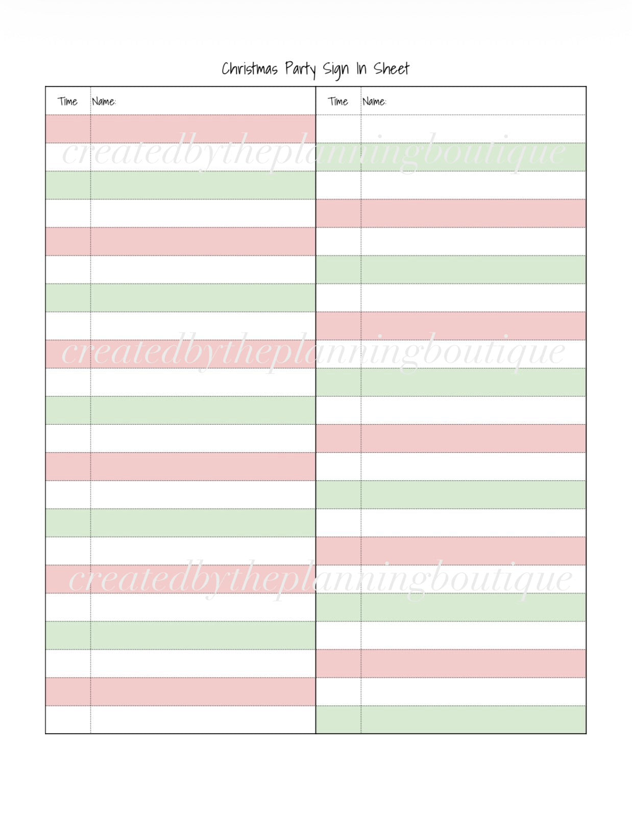 2026 Christmas Planner