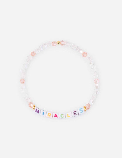 Miracles Letter Bracelet