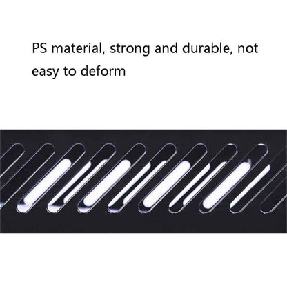 Deli 9209 Office Storage Supplies Three-Tier File Box(Gray)