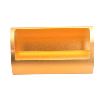 Creative Metal Card Holders Note Holders for Office Display Desk Business Card Holders Desk Accessories Stand Clip(Gold)