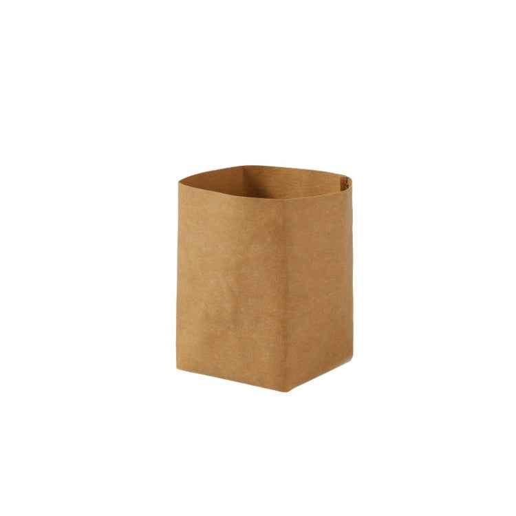 Desktop Separate Storage Washable Kraft Paper Bag, Size: 10x10x15cm