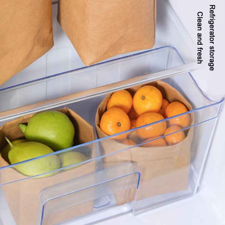 Desktop Separate Storage Washable Kraft Paper Bag, Size: 12x12x23cm