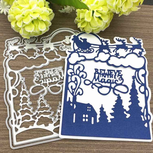 Christmas Embossing Craft Scrapbooking Cutter Die
