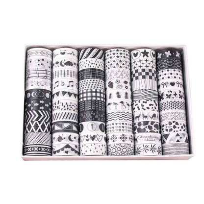 60rolls /Set 1.5cm x 2m Washi Tape Set For Scrapbooking Supplies Art Craft Tape(Magic Dream)