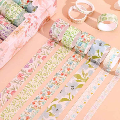 20rolls /Box Art Animals Flowers Washi Tape Set DIY Scrapbook Stickers, Style: Art Gallery Series