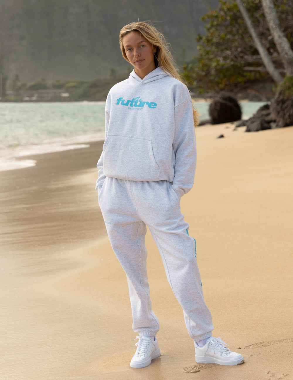 The Future Is Bright Retro Unisex Hoodie
