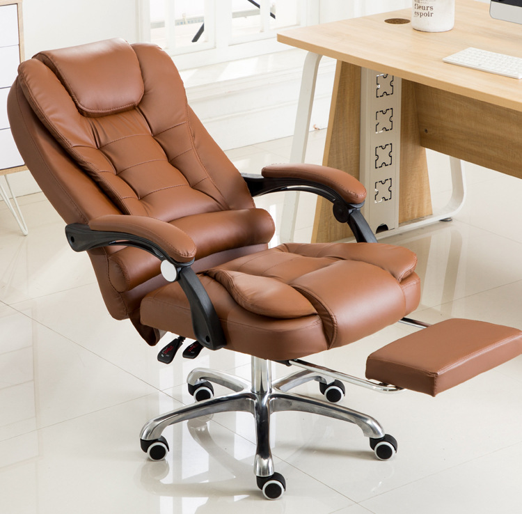 Ergonomic Reclining Office Chair with Massage功能