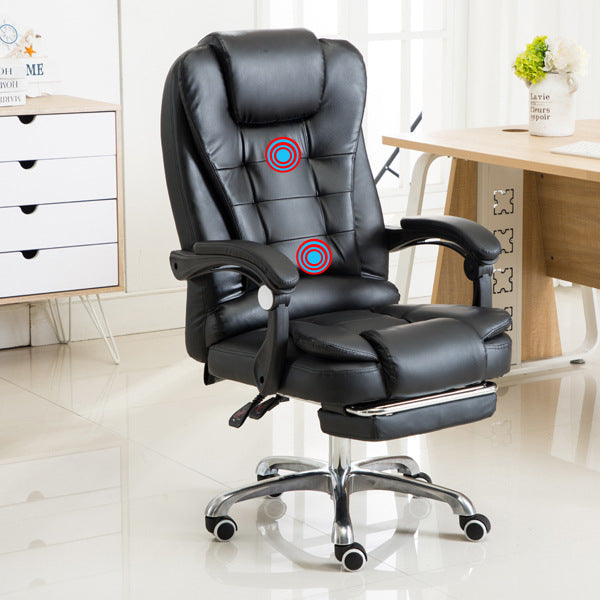 Ergonomic Reclining Office Chair with Massage功能