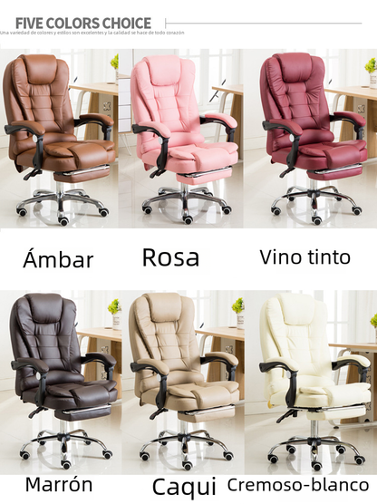 Ergonomic Reclining Office Chair with Massage功能