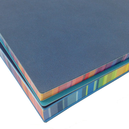 A5 Rainbow Edge Notebook with Customizable Cover