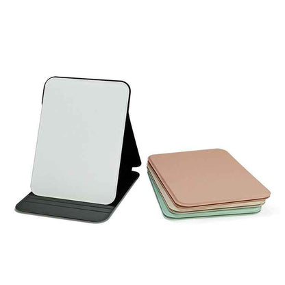 PU Case Glass Desktop Whiteboard - Portable Foldable Memo Board