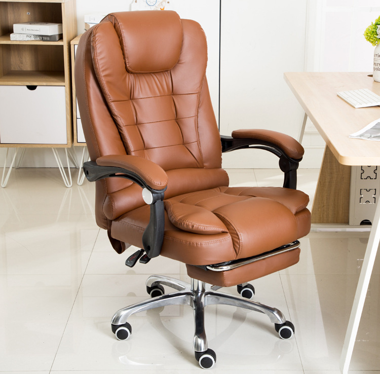 Ergonomic Reclining Office Chair with Massage功能