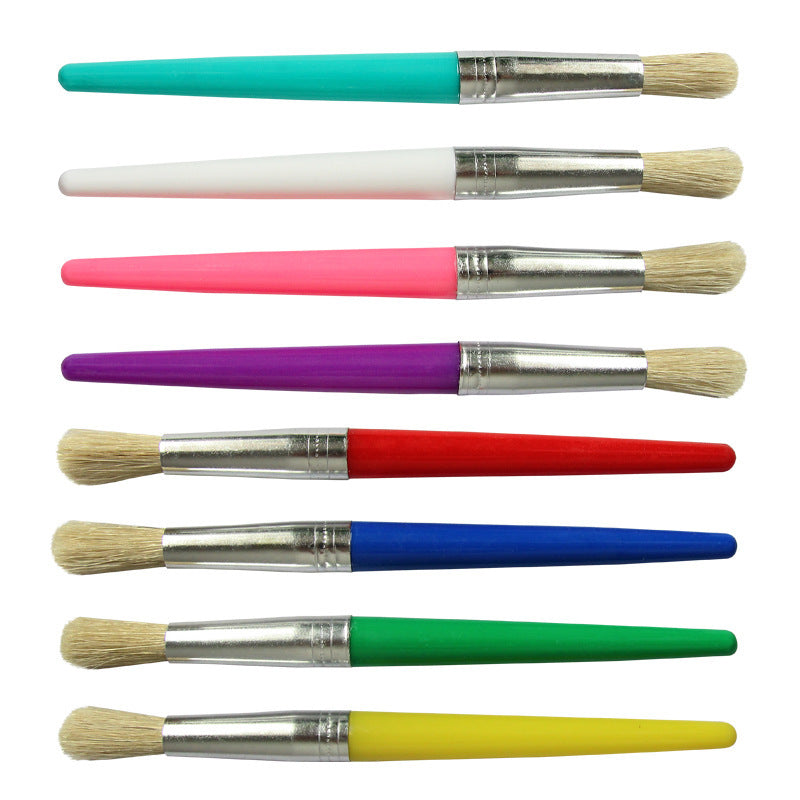 Candy Color DIY Graffiti Pens with Round Head Brushes