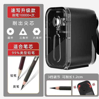Manual Sketch Pencil Sharpener for Art Supplies