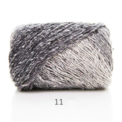 Artist Dyed Colorful Yarn for Crochet Scarf & Hat