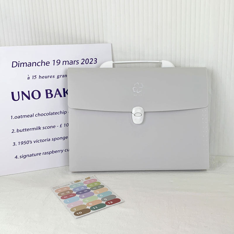 Large Capacity A4 Accordion File Folder for Documents