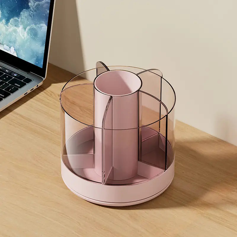 Detachable Rotating Pen Holder for Kids' Desk Storage