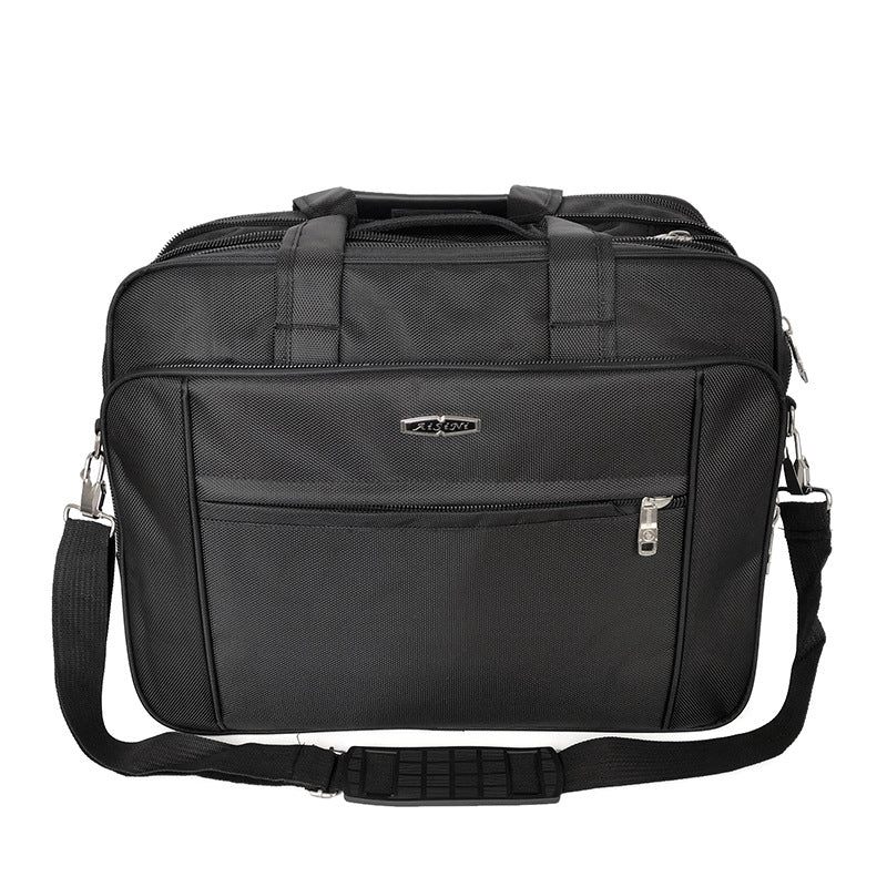 Men's Oxford Cloth Laptop Bag - 17-Inch Shoulder Tote