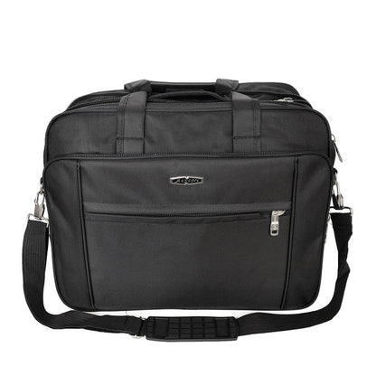 Men's Oxford Cloth Laptop Bag - 17-Inch Shoulder Tote
