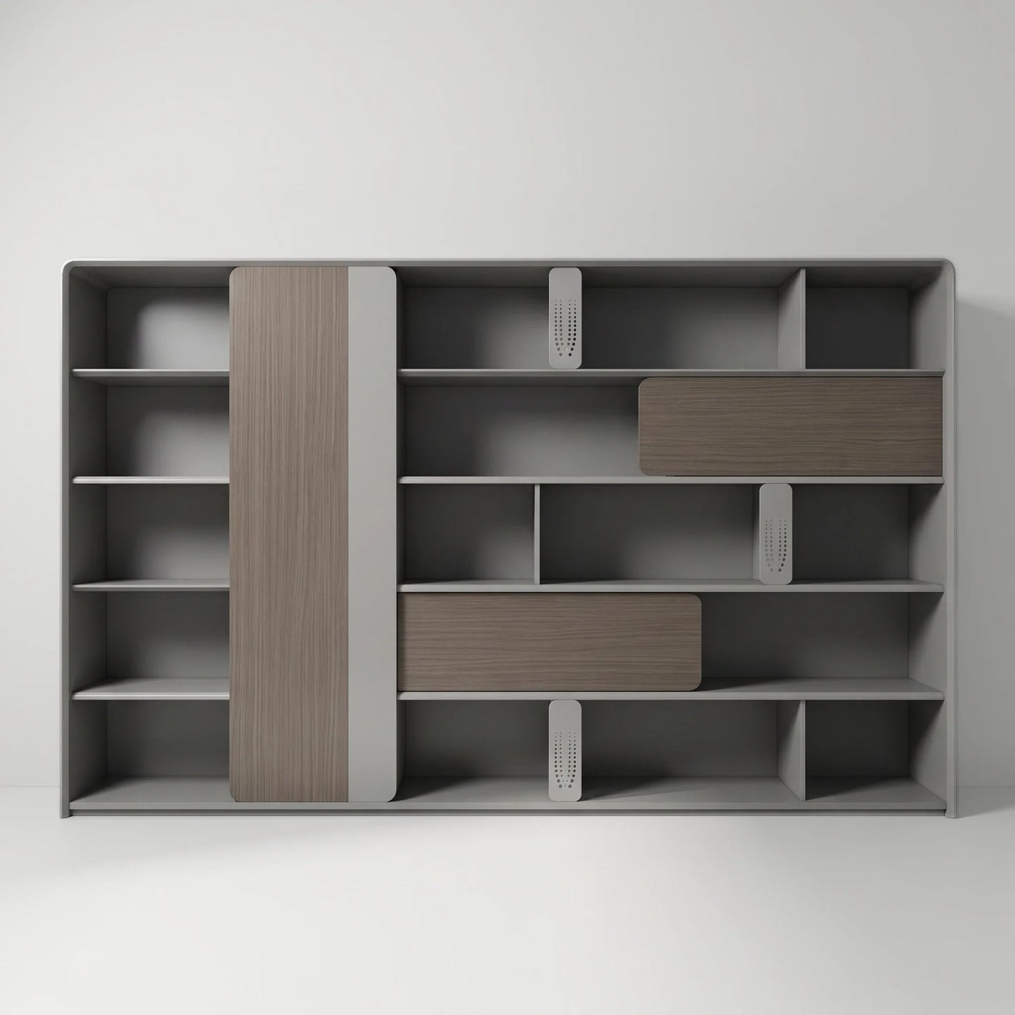 Kaithos · Office Shelves w/ Lighting & Storage