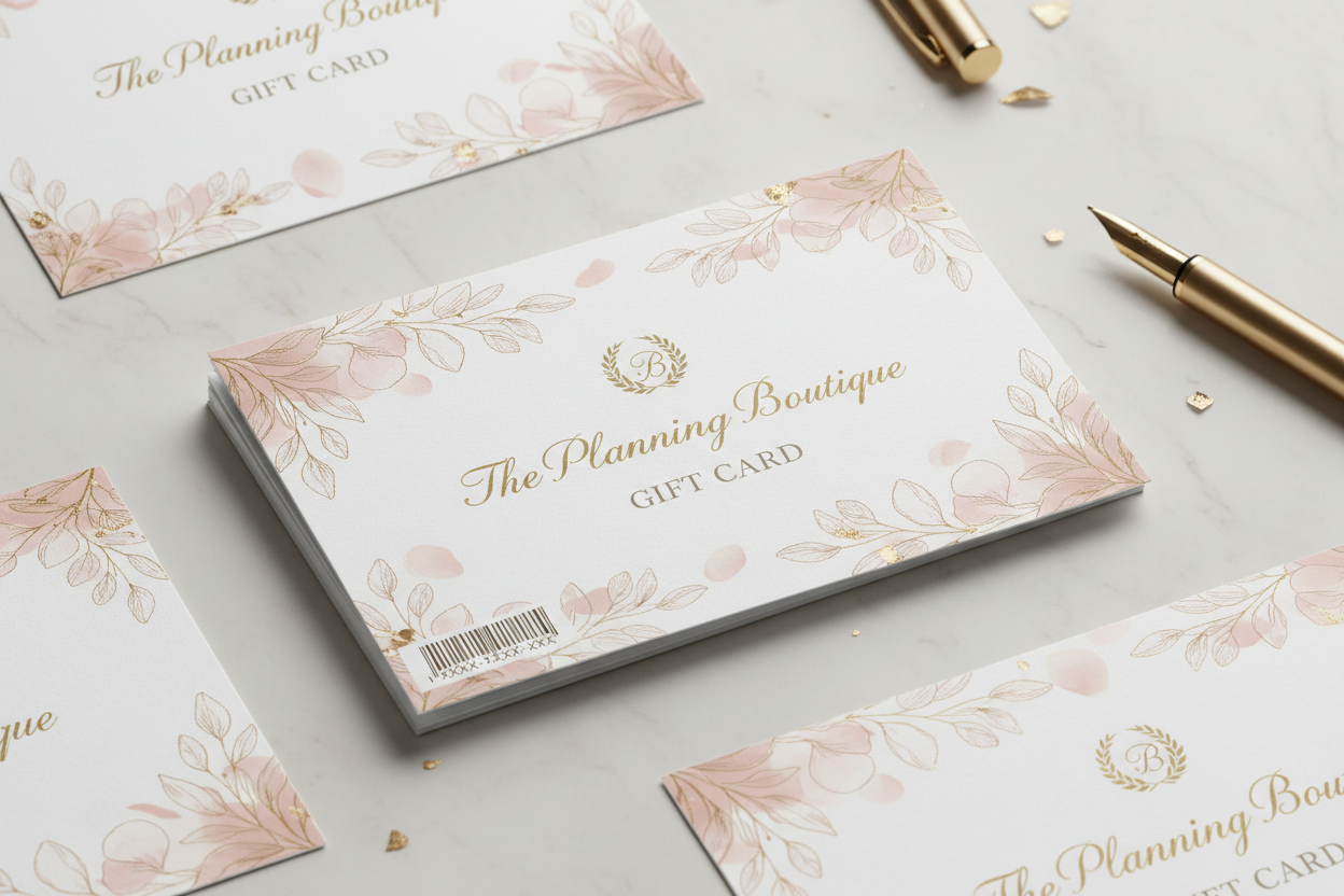 The Planning Boutique Gift Card